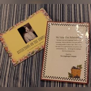 NEW & SEALED LONGABERGER NOTEPAD